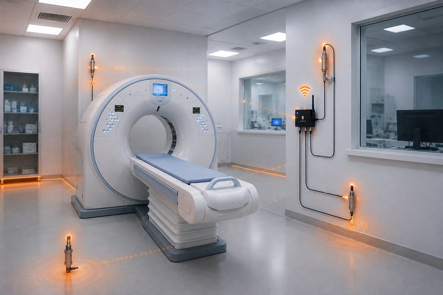 Monitoreo inteligente en bunker médico